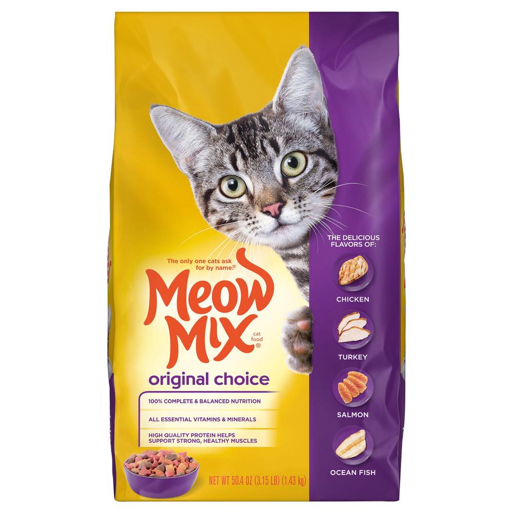 Meow Mix Original Choice Dry Cat Food (50.4 oz)