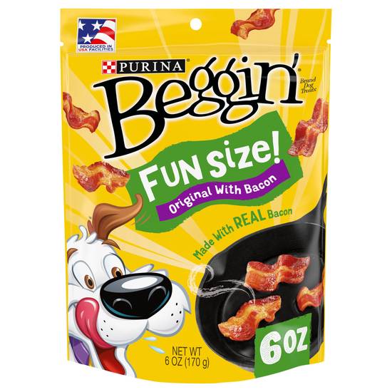 Beggin' Purina Fun Size! Original With Bacon Dog Treats