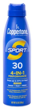 Coppertone® Sport 4-in-1 Performance Spf 30 Sunscreen Spray 5.5oz