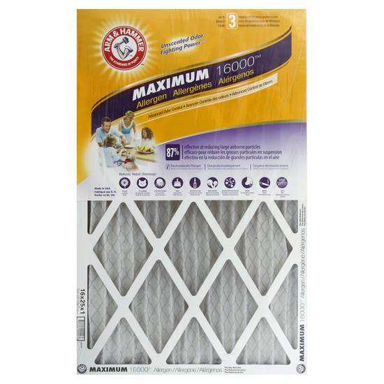 Arm & Hammer Maximum Allergen Air Filter (1 ct)