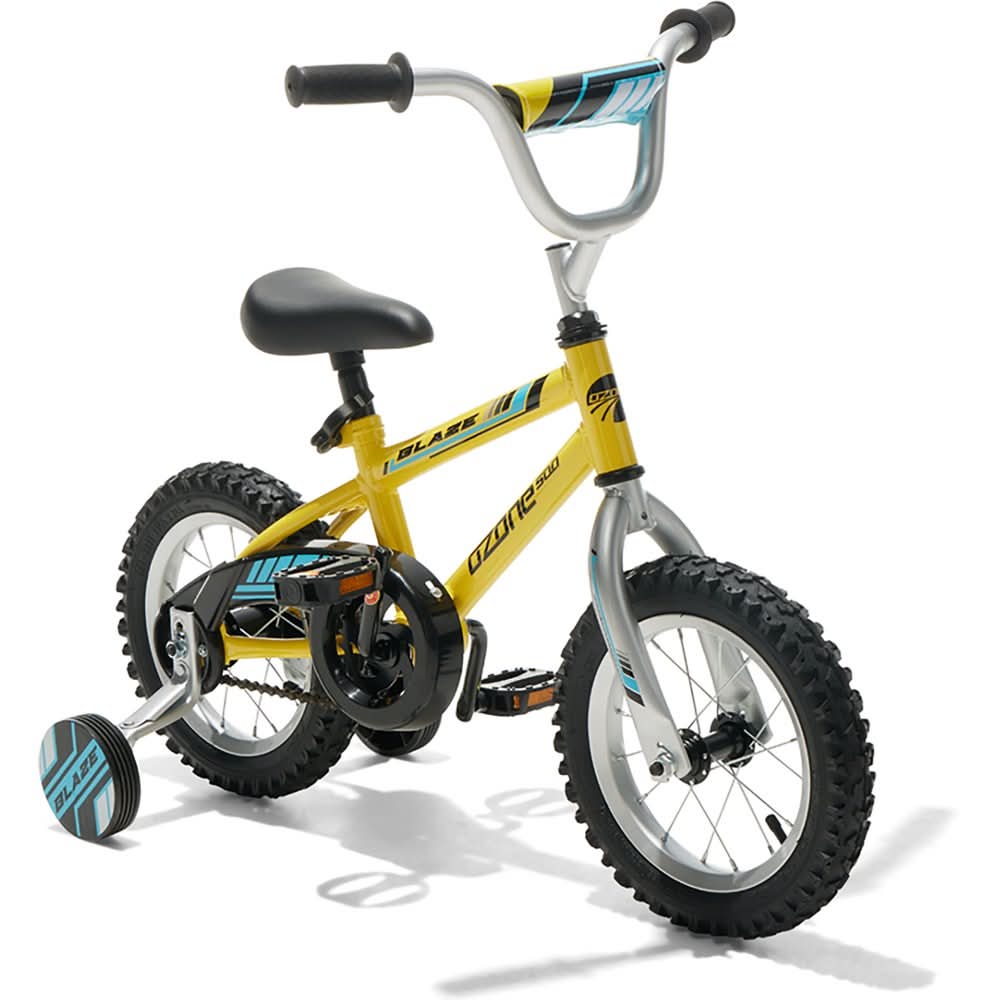 Ozone 500 Boys' Blaze 12" Bike, Yellow, 12BIKE