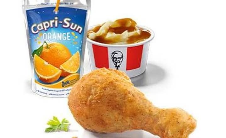 Kids Menü - Hähnchenteil