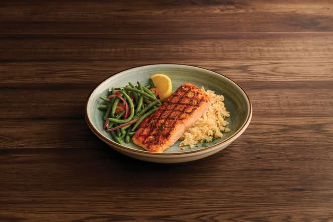 Fire-Grilled Salmon*