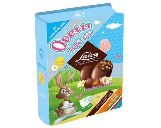 義大利萊卡綜合卡通巧克力蛋書本造型禮盒 118G(乾貨)^301508950