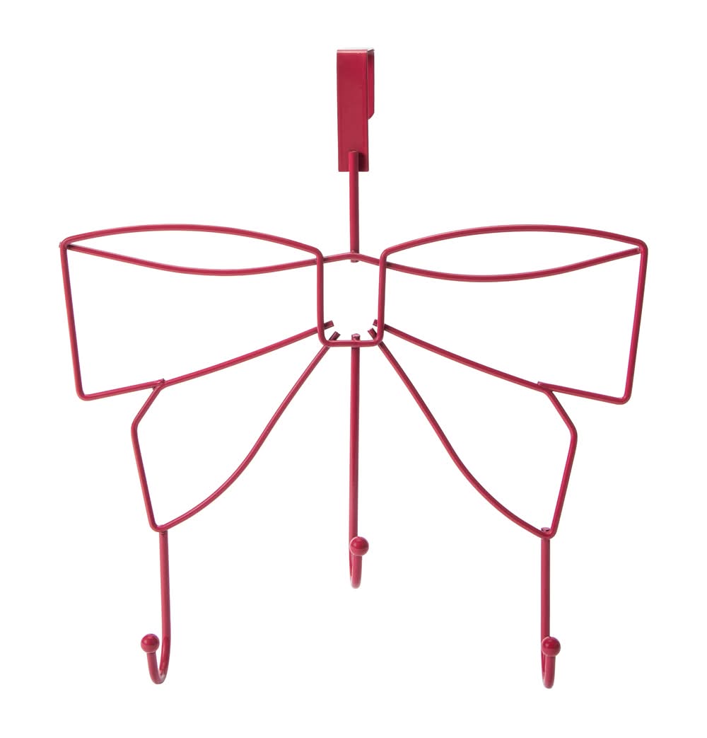 Over-The-Door Hanging Rack Bow