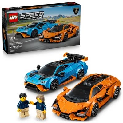 LEGO Speed Champions Lamborghini Revuelto & Huracán Sto Set 77238 Ages 10+ (607 ct)
