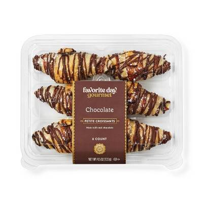 Favorite Day Petite Croissants, Chocolate (4.5 oz, 6 ct)