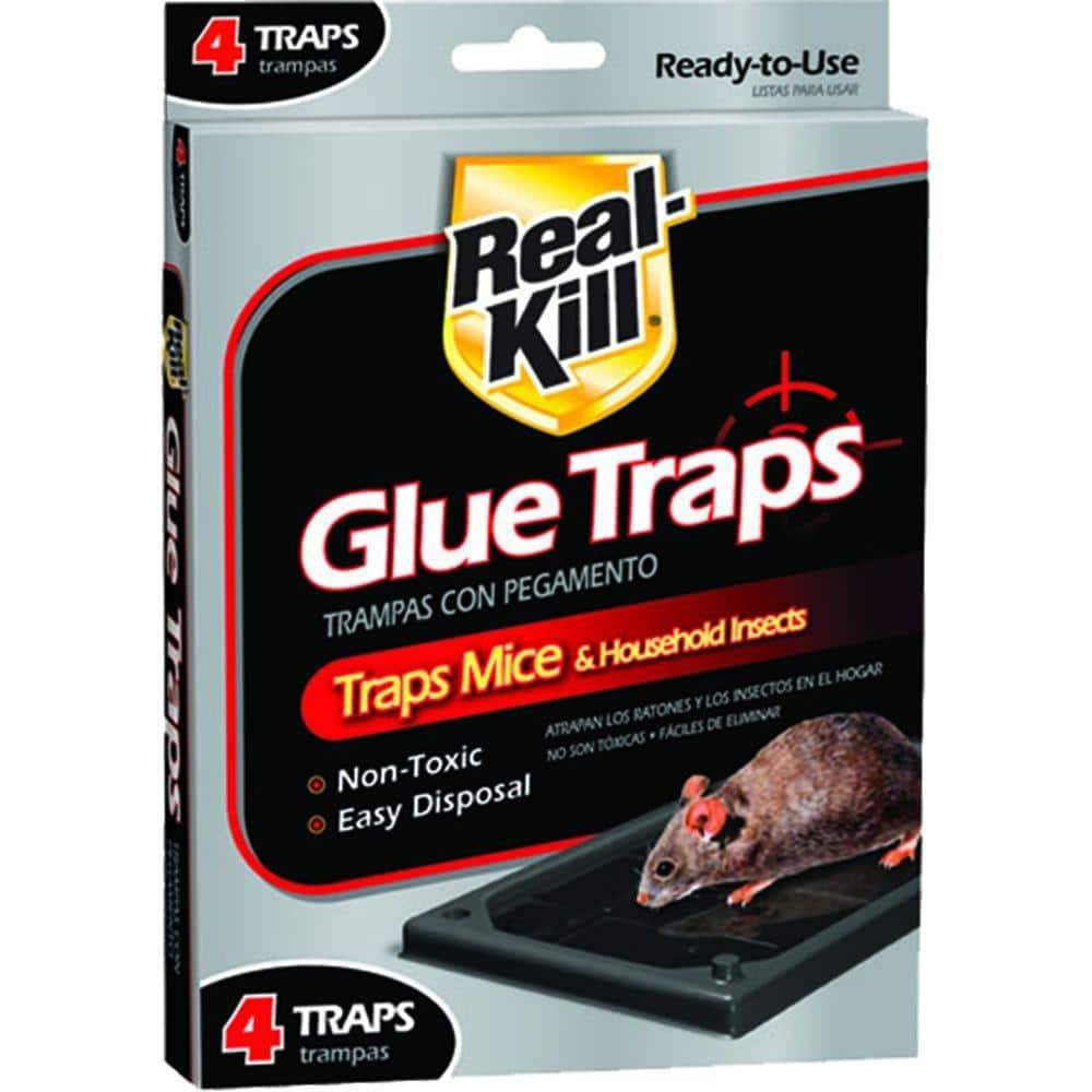 Real-Kill Mouse Glue Traps (4 ct)