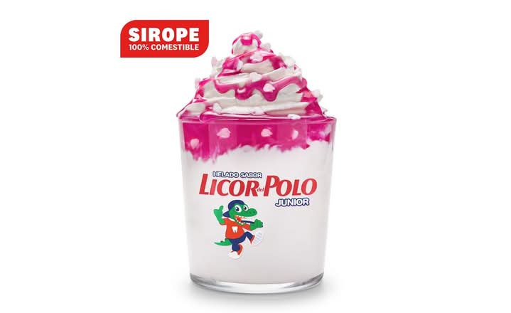 Cubo Helado Licor del Polo