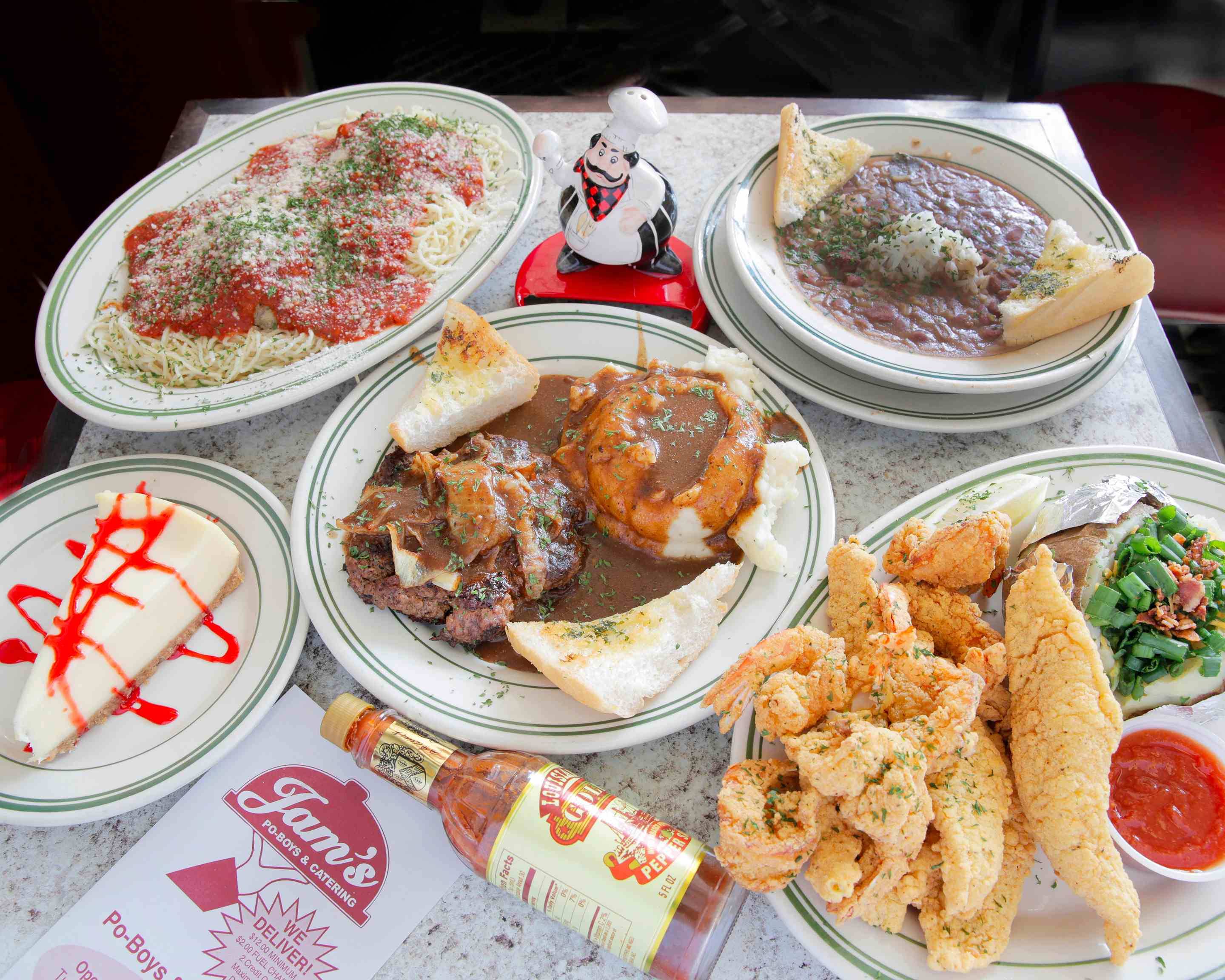 Jam's PoBoys & Catering Menu Metairie • Order Jam's PoBoys & Catering