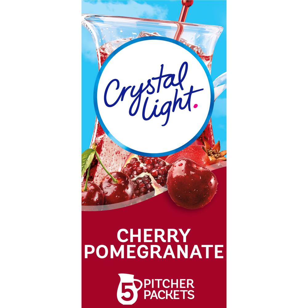 Crystal Light. Drink Mix (5 pack, 0.44 oz) (cherry pomegranate )