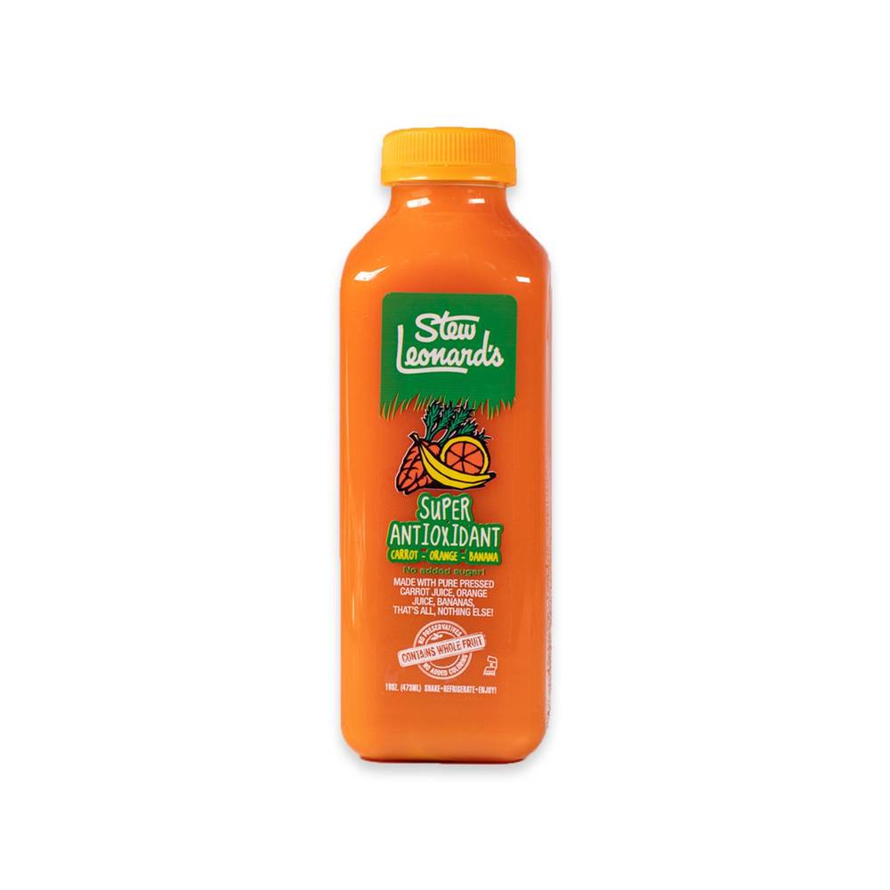 Stew Leonard's Carrot Orange Banana Super Antioxidant Juice (16 fl oz)