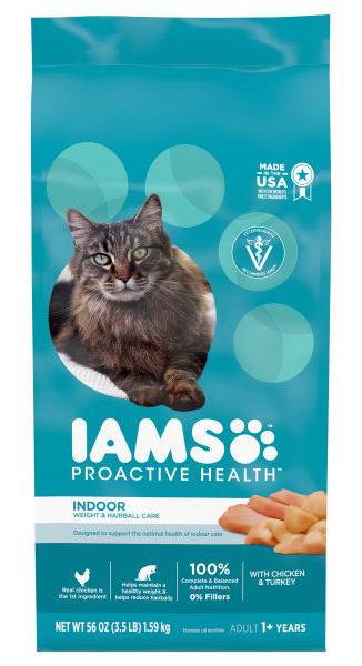 IAMS Proactive Health Cat Food, Chicken & Turkey, Indoor, Adult