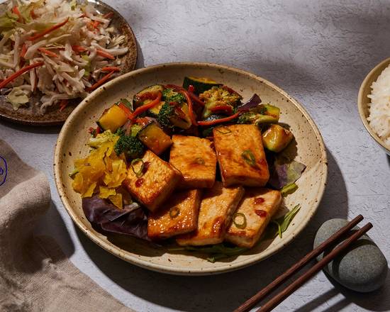 Tofu Veggie Plate