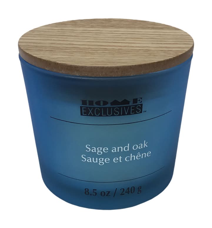 Home exclusives parfumée chandelle (sauge - chêne)