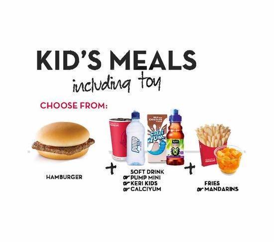 Hamburger Kids Meal***