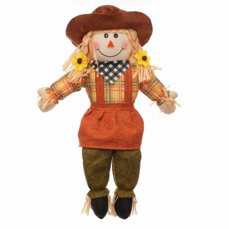 Way to Celebrate! Sitting Scarecrow 22"