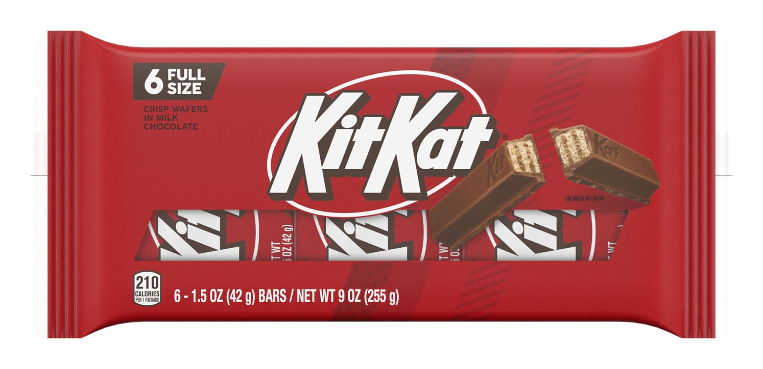 KitKat Wafer Chocolate Bars (1.5 oz)