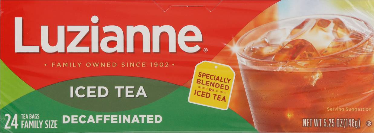 Luzianne Decaffeinated Iced Tea (24 ct)