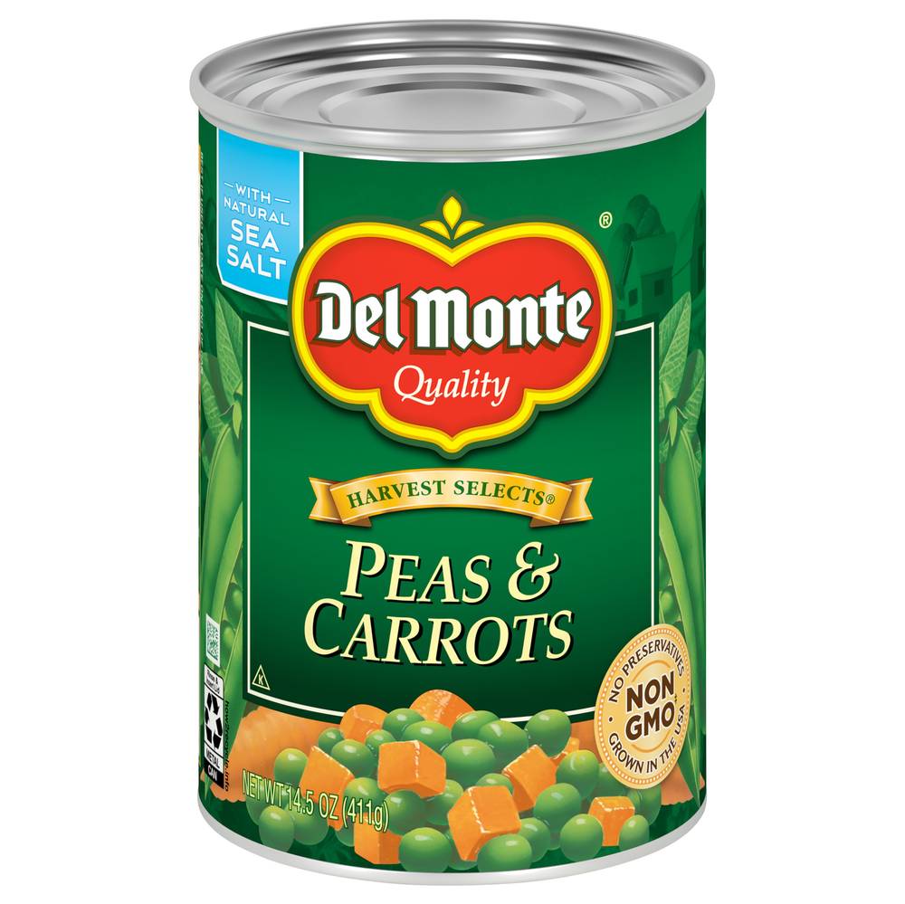 Del Monte Harvest Selects Peas & Carrots With Natural Sea Salt