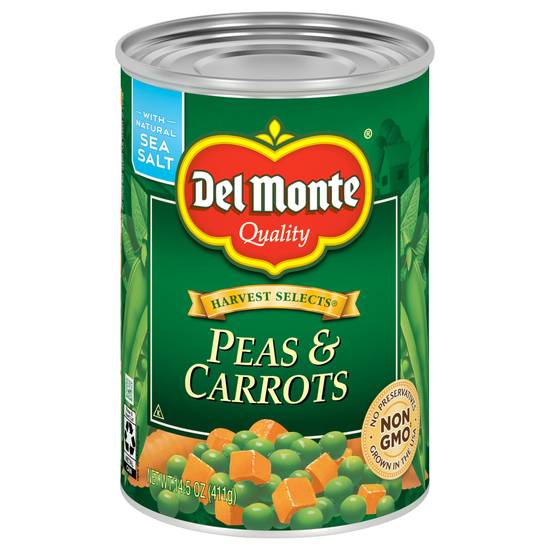 Del Monte Harvest Selects Peas & Carrots With Natural Sea Salt