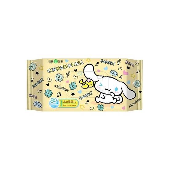 大耳狗Chu海洋深層水厚濕巾80抽