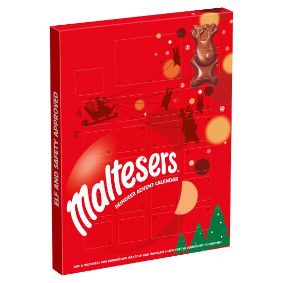 Maltesers Reindeer Advent Calendar Milk Chocolate Pieces (108g)