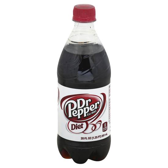 Dr Pepper Diet Soda (20 fl oz)