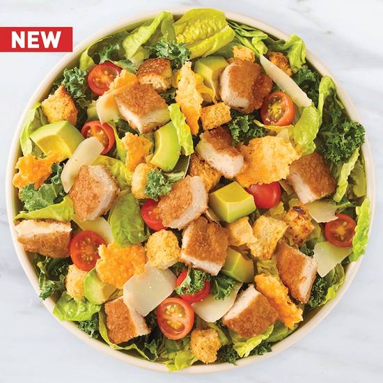 Crispy Chicken & Avo Caesar
