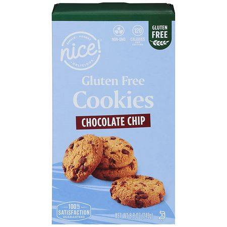 Nice! Gluten Free Chocolate Chip Cookies - 8.8 oz