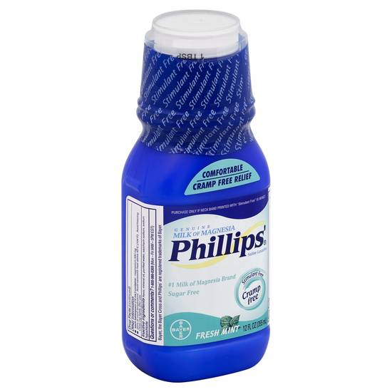 Phillips' Milk Of Magnesia Liquid Laxative Constipation Relief - Original  Flavor - 12oz : Target