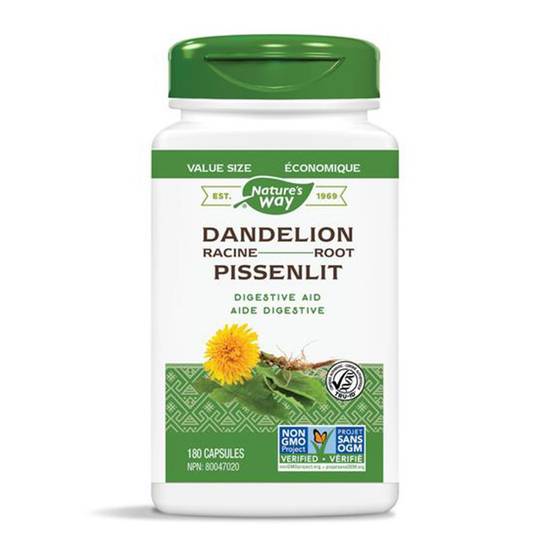 Nature's Way Dandelion Root (180x525 mg - capsules)