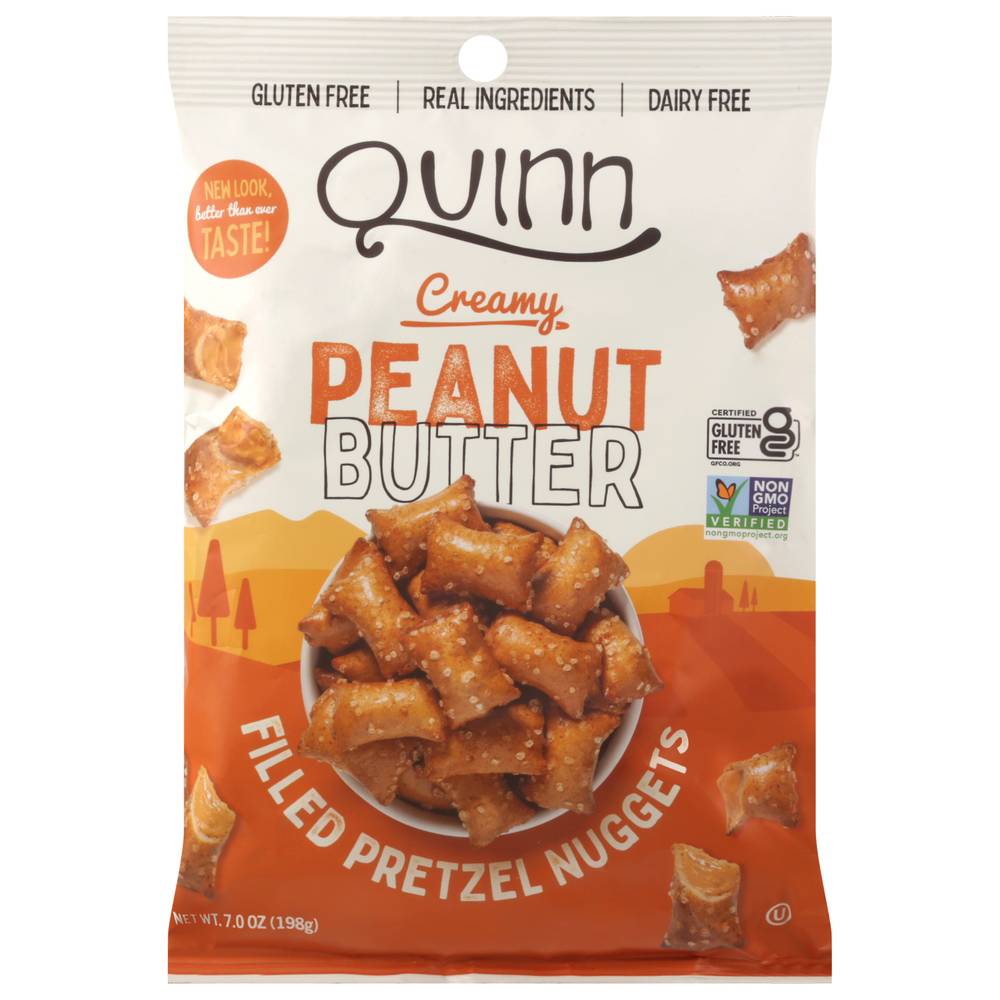 Quinn Creamy Peanut Butter Filled Pretzel Nuggets (7 oz)