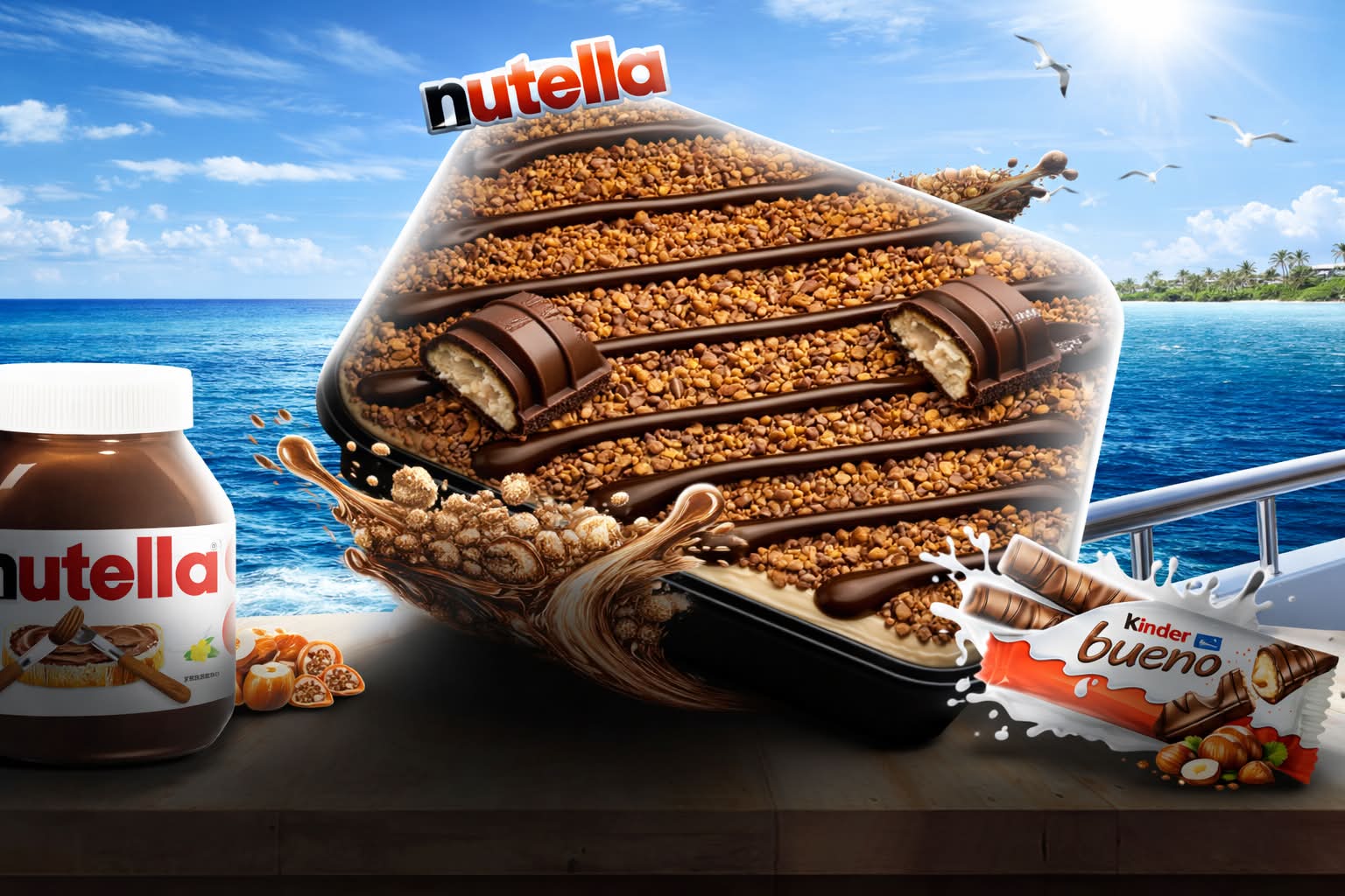 Kinder Bueno Nutella 🥞