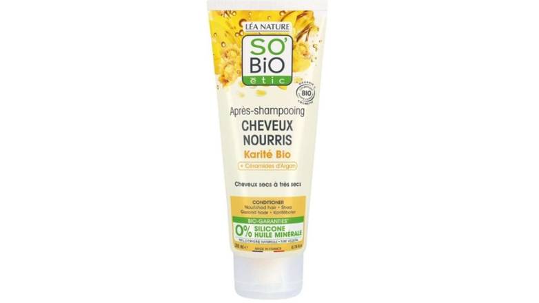 So'bio Etic Après-shampooing cheveux nourris karité Le tube de 200 ml