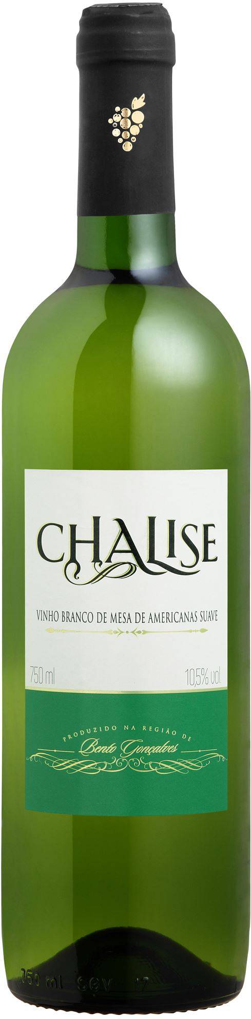 Vinícula Salton vinho de mesa branco seco chalise (750 mL)