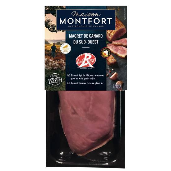 Maison Montfort - Magret de canard sud ouest label rouge