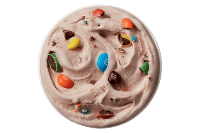 M&M’S® Milk Chocolate Candies BLIZZARD® Treat