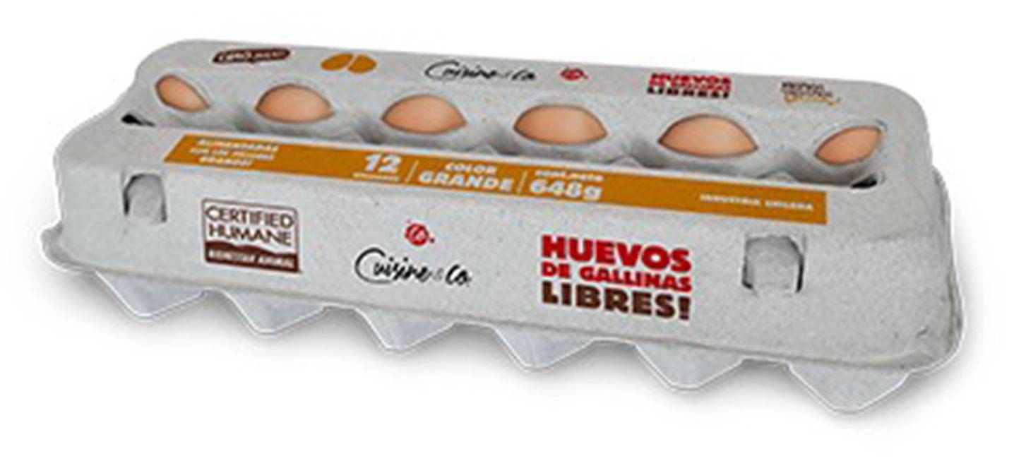 Cuisine & Co · Huevos color gallina libre (12 un)