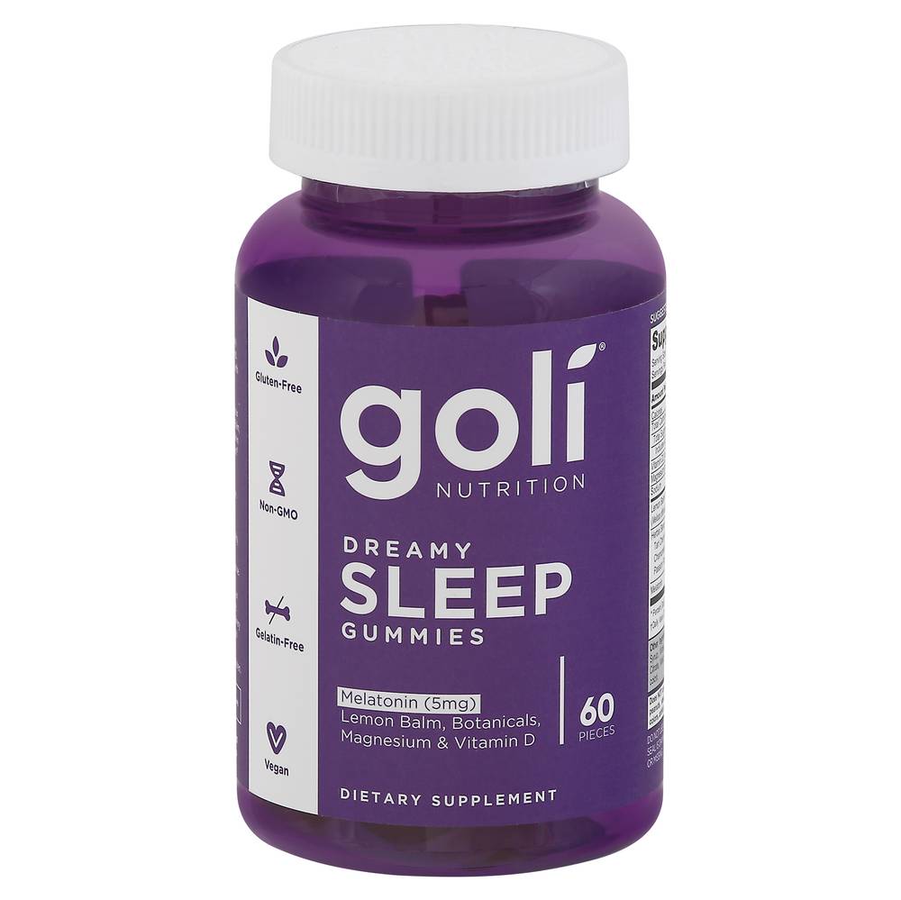 Goli Nutrition Melatonin 5 mg Dreamy Sleep Gummies