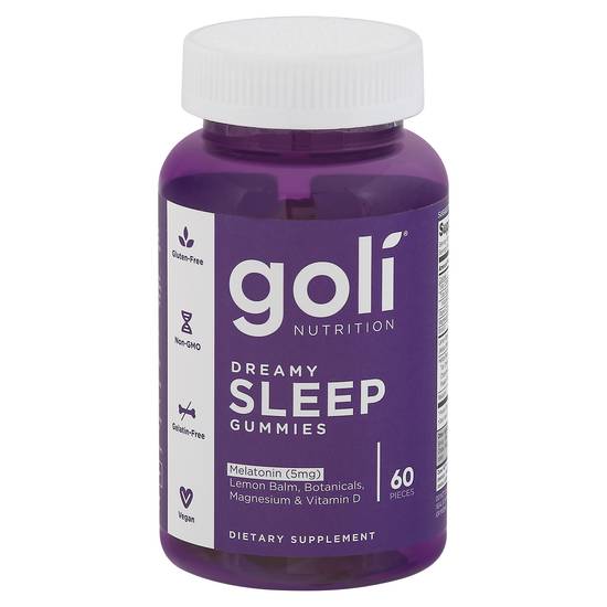 Goli Nutrition Melatonin 5 mg Dreamy Sleep Gummies (60 ct)
