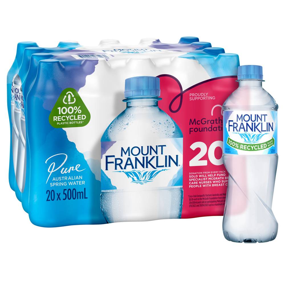 Mount Franklin Pure Australian Spring Water Delivery Near Me Order