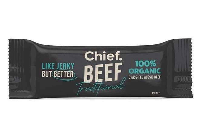Chief Traditional Beef Bar 40G