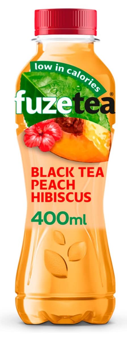 Fuze Tea Black tea Peach Hibiscus 400ml PET