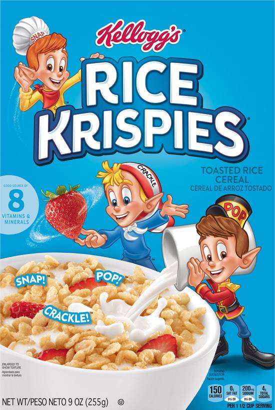 Kellogg's Rice Krispies Toasted Rice Cereal
