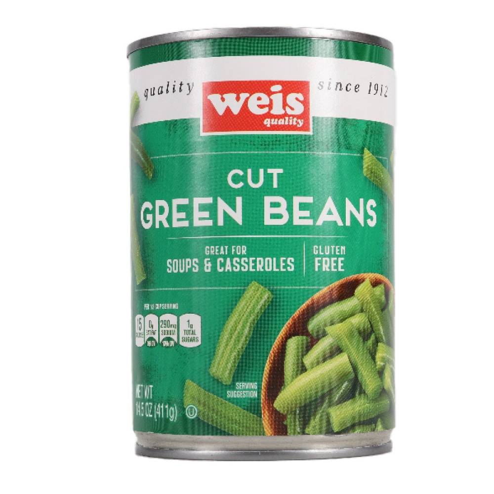 Weis Cut Green Beans (14.5 oz)