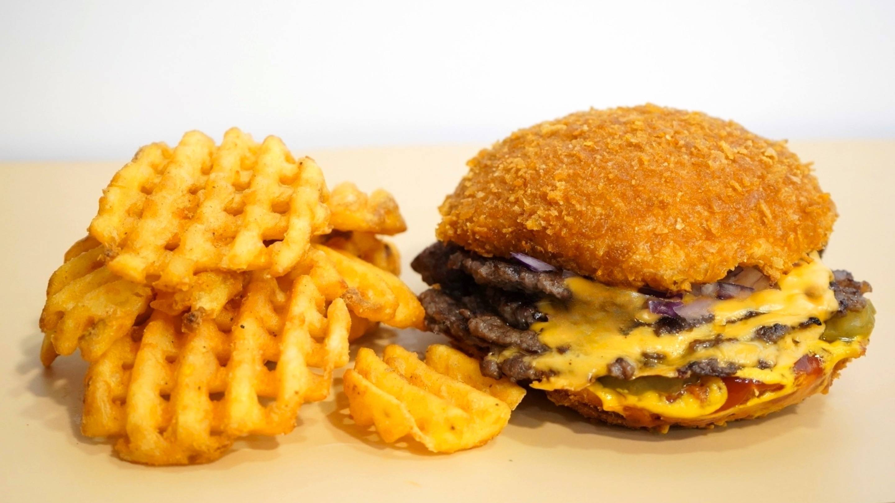 Le Smash Frie 4 steak patty 🍔🔥