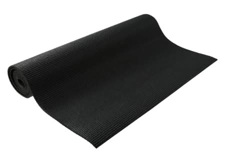 Series-8 Fitness™ Black Yoga Mat 6mm