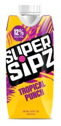 Super Sipz Wine Cocktail, Tropical Punch (500 ml)
