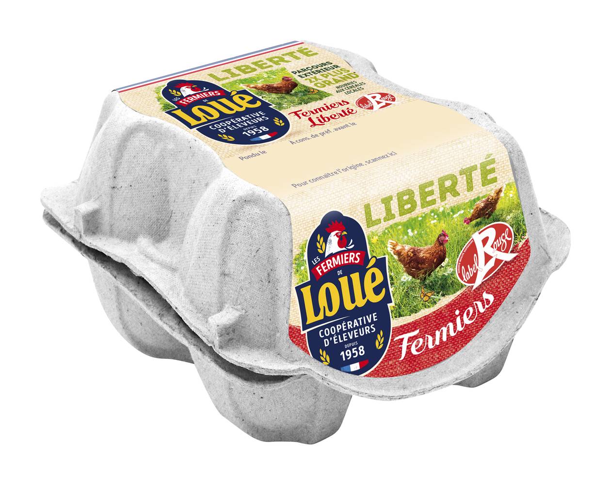 Loué - Œufs label rouge fermiers gros (4)